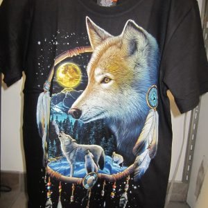 T-shirt «Loup Red Wolf Dreamcatcher»