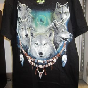 T-shirt «Loup Wolves Dreamcatcher»