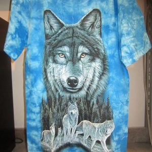 T-shirt «Loup Wolf Pack Tie Dye»