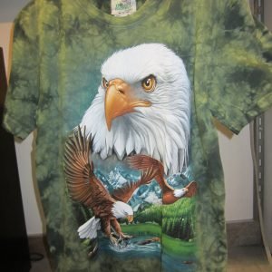 T-shirt «Loup Green Eagle Tie Dye»