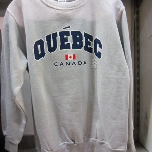 Crewneck «Quebec» Gray