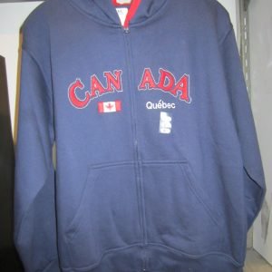 Zipper Hoody «Canada» Navy