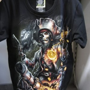 T-shirt «Loup Pirate Canon»