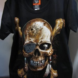 T-shirt «Loup Pirate Skull»