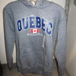 Hoody Youth «Quebec Big Print» Blue Heather