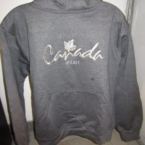 Hoody «Canada Gold Leaf» Charcoal