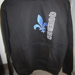 Hoody «Quebec Fleur de Lys» Black