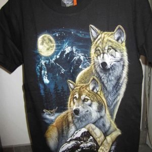 T-shirt «Loup Wolf Couple»