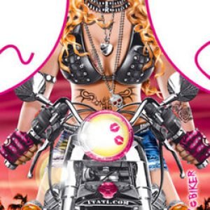 Tablier «Biker Woman»