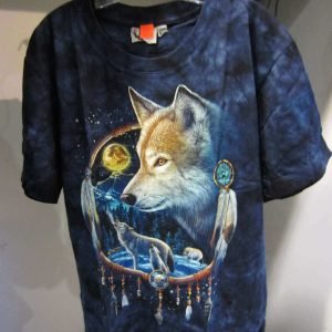 T-shirt «Loup Roux A1 Enfant/Kid Tie Dye»
